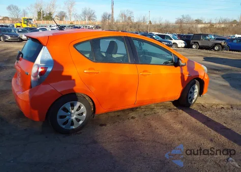 2012 Toyota Prius C from USA, damaged, VIN JTDKDTB35C1006932